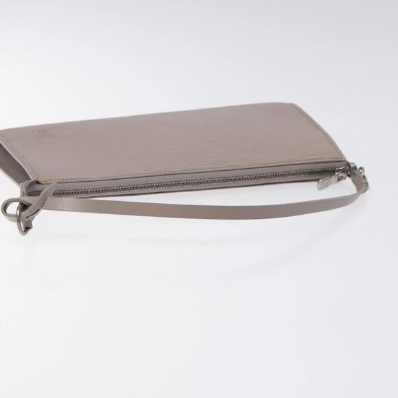 LOUIS VUITTON Epi Pochette Accessoires Accessory Pouch Lilac Auth - Picture 8 of 16